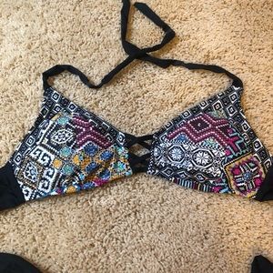 Cute Tribal Print Bikini Top